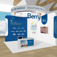 ***Berry Global*** Booth at Webpackaging LIVE